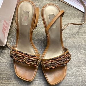 JLO Janelle Tanlea sandals with strap around ankle